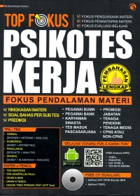 Image of Top Fokus Psikotes Kerja ; Fokus Pendalaman Materi