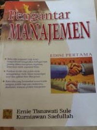 Image of Pengantar manajemen