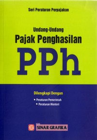 Image of Undang- Undang Pajak Penghasilan PPh